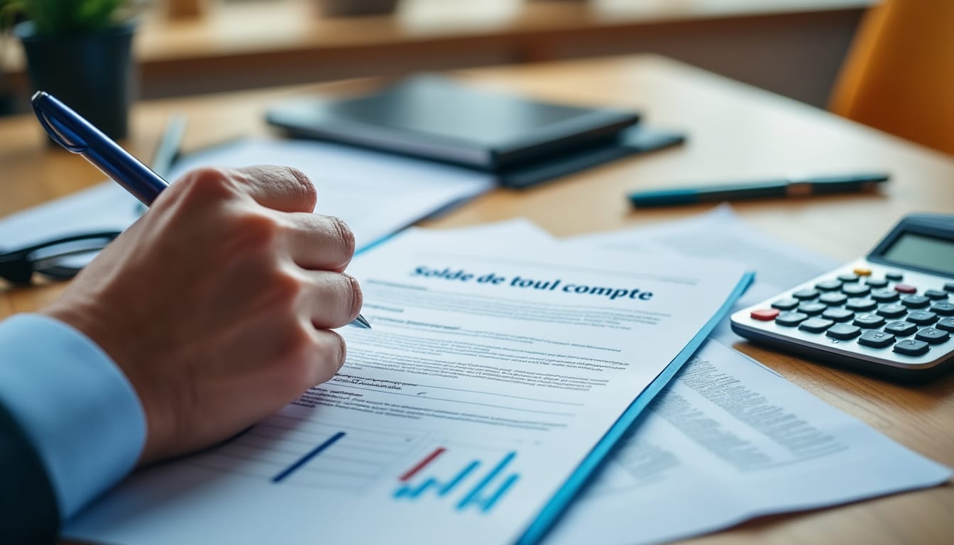Fiche de paie du solde de tout compte : guide complet et conseils