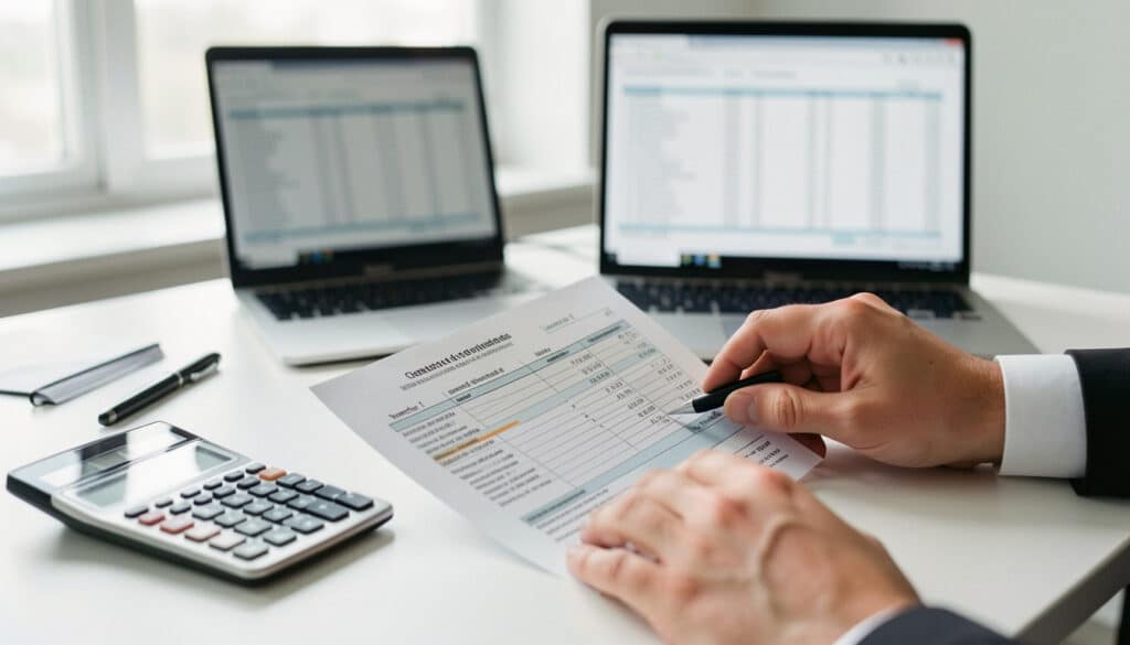Tranches 1 et 2 du salaire sur la fiche de paie